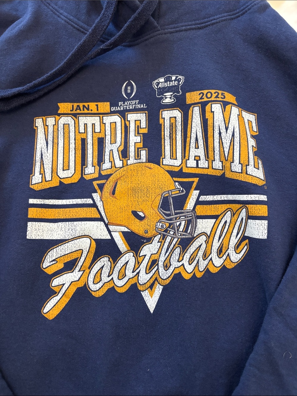 Notre Dame National Championship Hoodie - Port and Company (M)